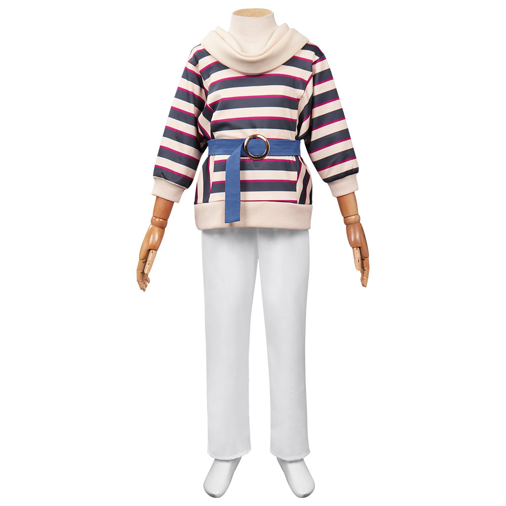 Kinder Stranger Things 4 (2022) Nancy Wheeler Cosplay Kostüm Halloween Karneval Outfits