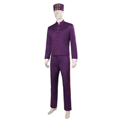 Grand Budapest Hotel Zero Lobby-Boy Moustafa Cosplay Kostüm