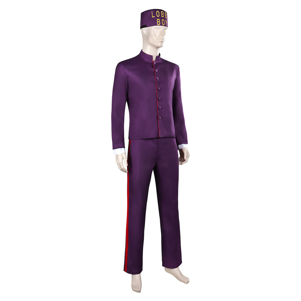 Grand Budapest Hotel Zero Lobby-Boy Moustafa Cosplay Kostüm
