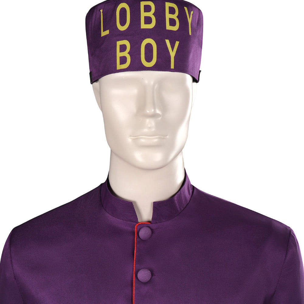 Grand Budapest Hotel Zero Lobby-Boy Moustafa Cosplay Kostüm