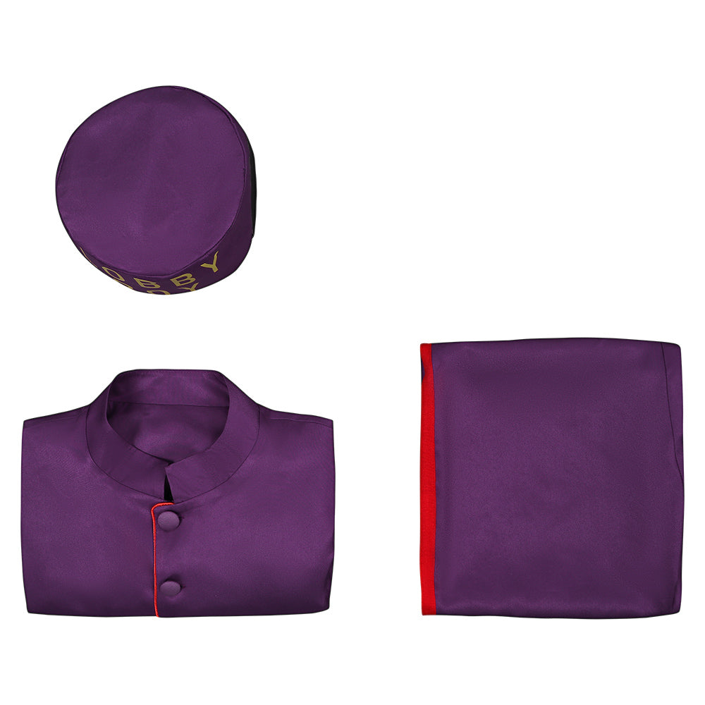 Grand Budapest Hotel Zero Lobby-Boy Moustafa Cosplay Kostüm