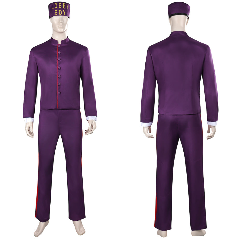 Grand Budapest Hotel Zero Lobby-Boy Moustafa Cosplay Kostüm