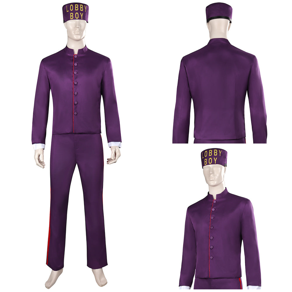 Grand Budapest Hotel Zero Lobby-Boy Moustafa Cosplay Kostüm