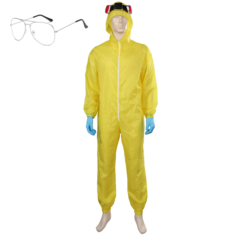 Breaking Bad Walter Weiß Overall Cosplay Halloween Karneval Kostüm
