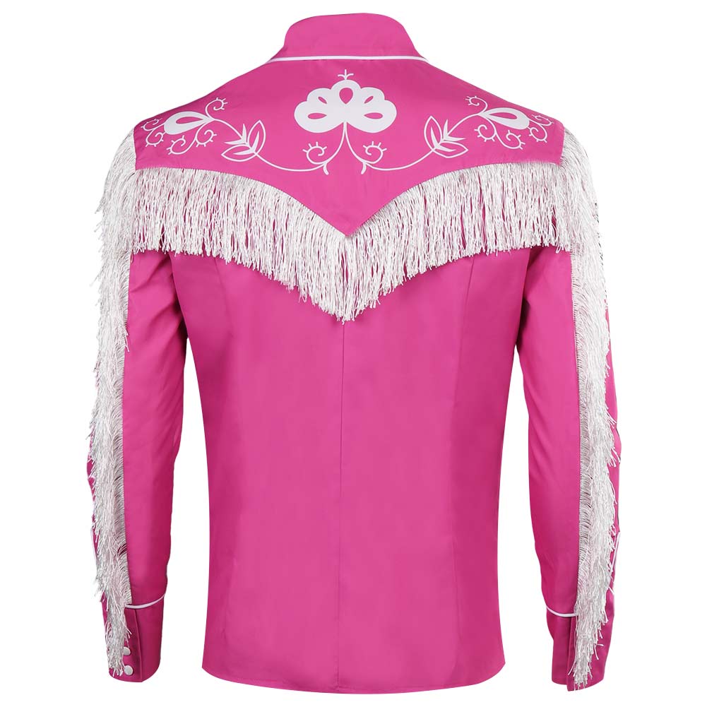 2023 Barbie ken Herren Quaste Jacke Halloween Karneval Outfits