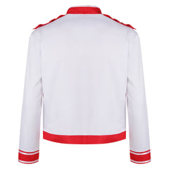 Freddie Mercury Jacke Aus Band Queen Gimme Some Lovin rot-weiß Jacke