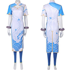 Street Fighter SF Chun-Li Cosplay Kostüm Halloween Karneval Outfits