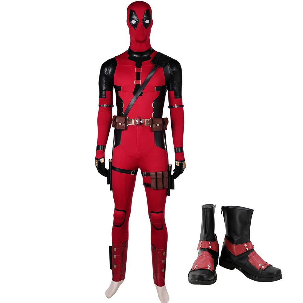 Wade Wilson Deadpool&Wolverine Deadpool Cosplay Jumpsuit Kostüm