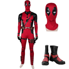 Wade Wilson Deadpool&Wolverine Deadpool Cosplay Jumpsuit Kostüm