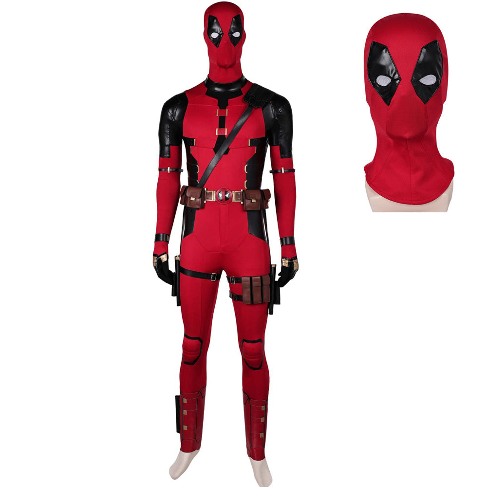 Wade Wilson Deadpool&Wolverine Deadpool Cosplay Jumpsuit Kostüm