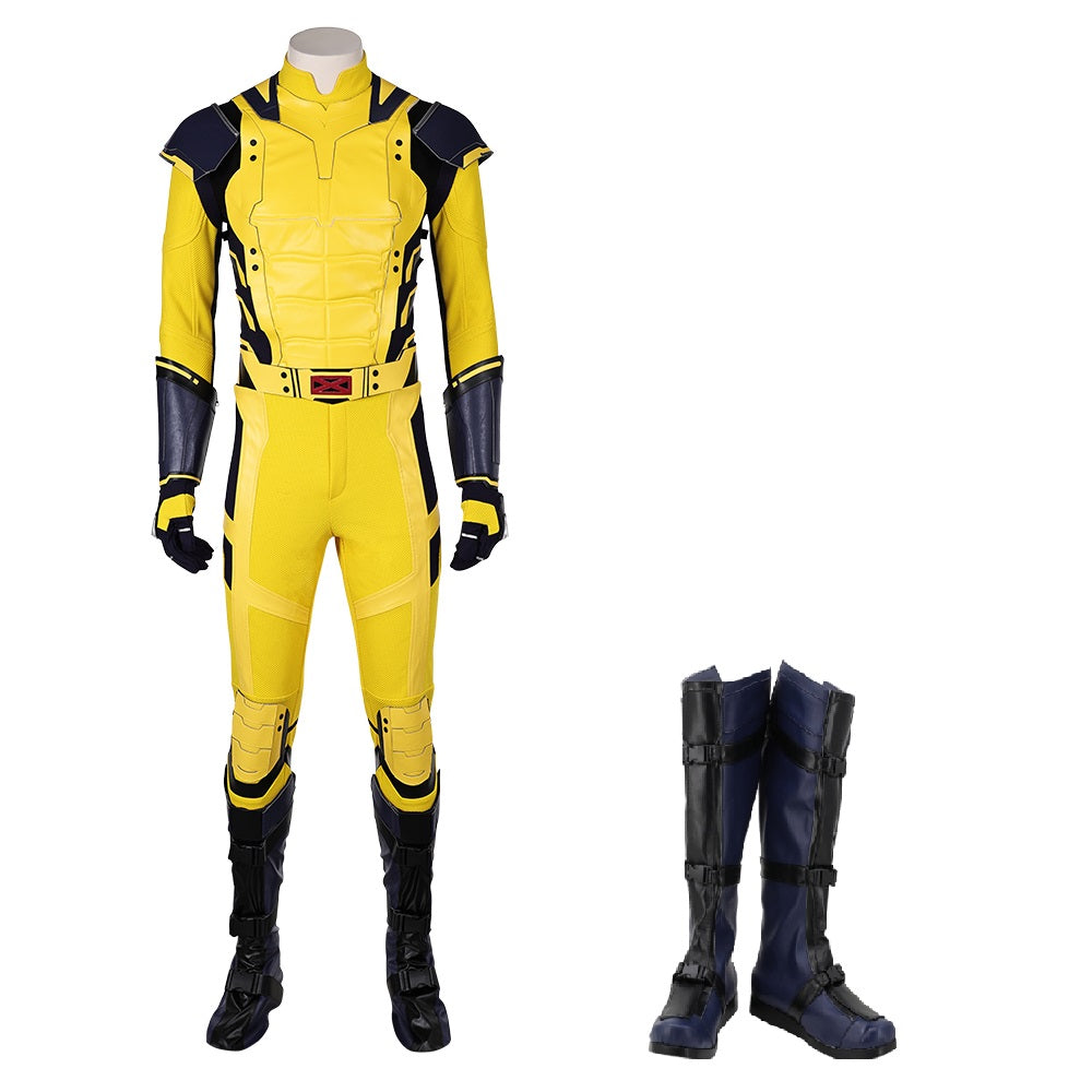 Deadpool & Wolverine Wolverine gelb Overall Cosplay Kostüm Outfits Deluxe