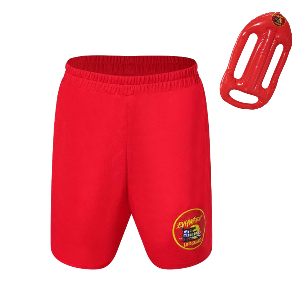 C.J. Parker Baywatch Damen Sommer rot Bademode einteiliger Badeanzug