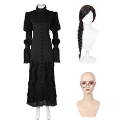Hexe Elphaba schwarz Kleid Wicked 2024 Elphaba Cosplay Kostüm