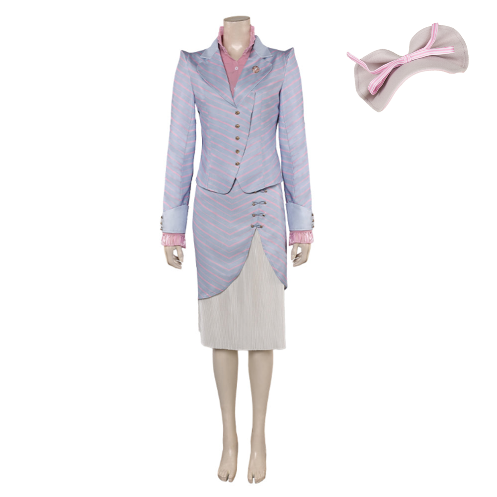 Wiked Glinda Kostüm Set Damen Cosplay Outfits