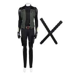 Thunderbolts 2025 Yelena Belova schwarz Kostüm Cosplay Outfits