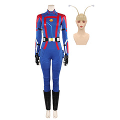 Mantis Kostüm Mantis blau Jumpsuit Cosplay Outfits