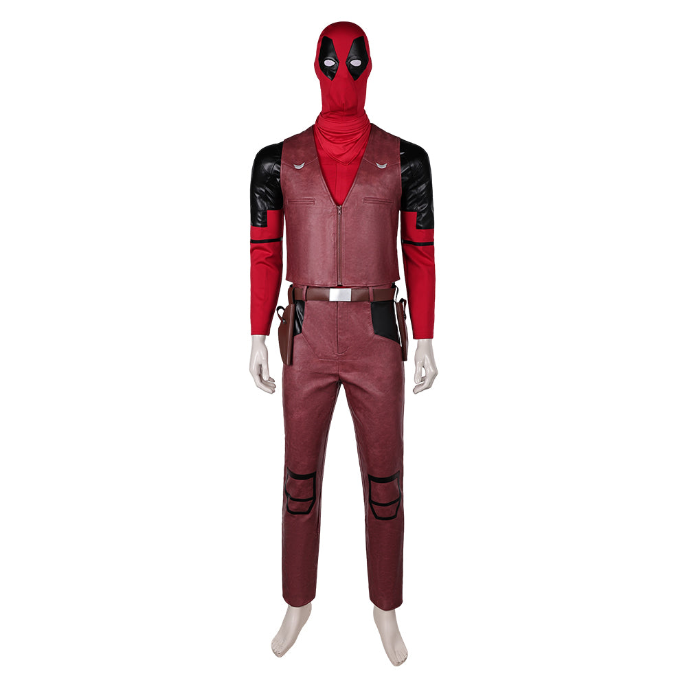 Wade Wilson Cowboy Deadpool Kostüm Set Deadpool & Wolverine (2024) Cosplay Outfits