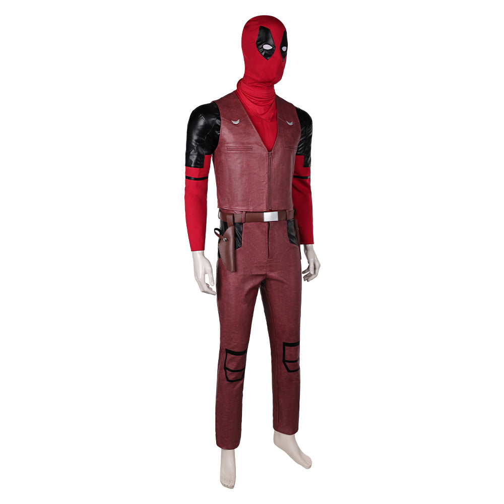 Wade Wilson Cowboy Deadpool Kostüm Set Deadpool & Wolverine (2024) Cosplay Outfits