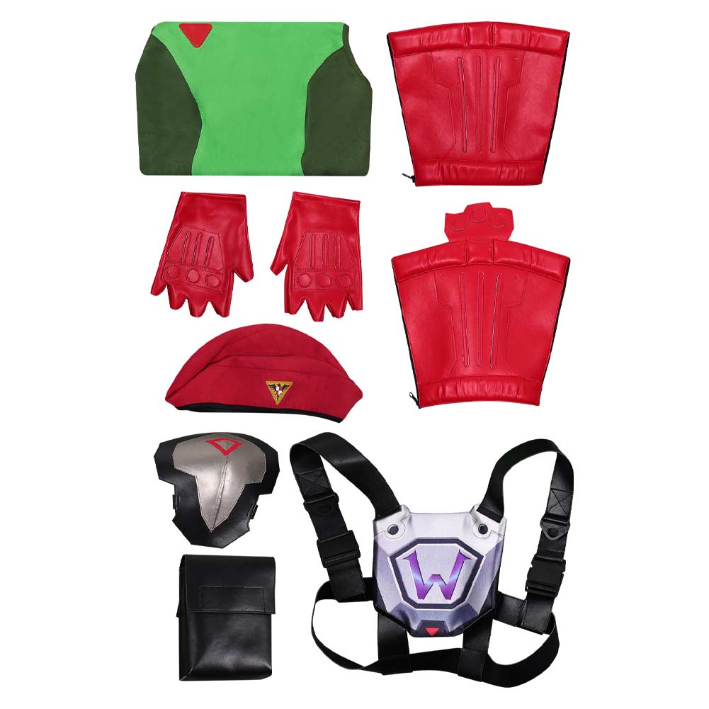 Overwatch OW Cammy Widowmaker Kostüm Cosplay Outfits