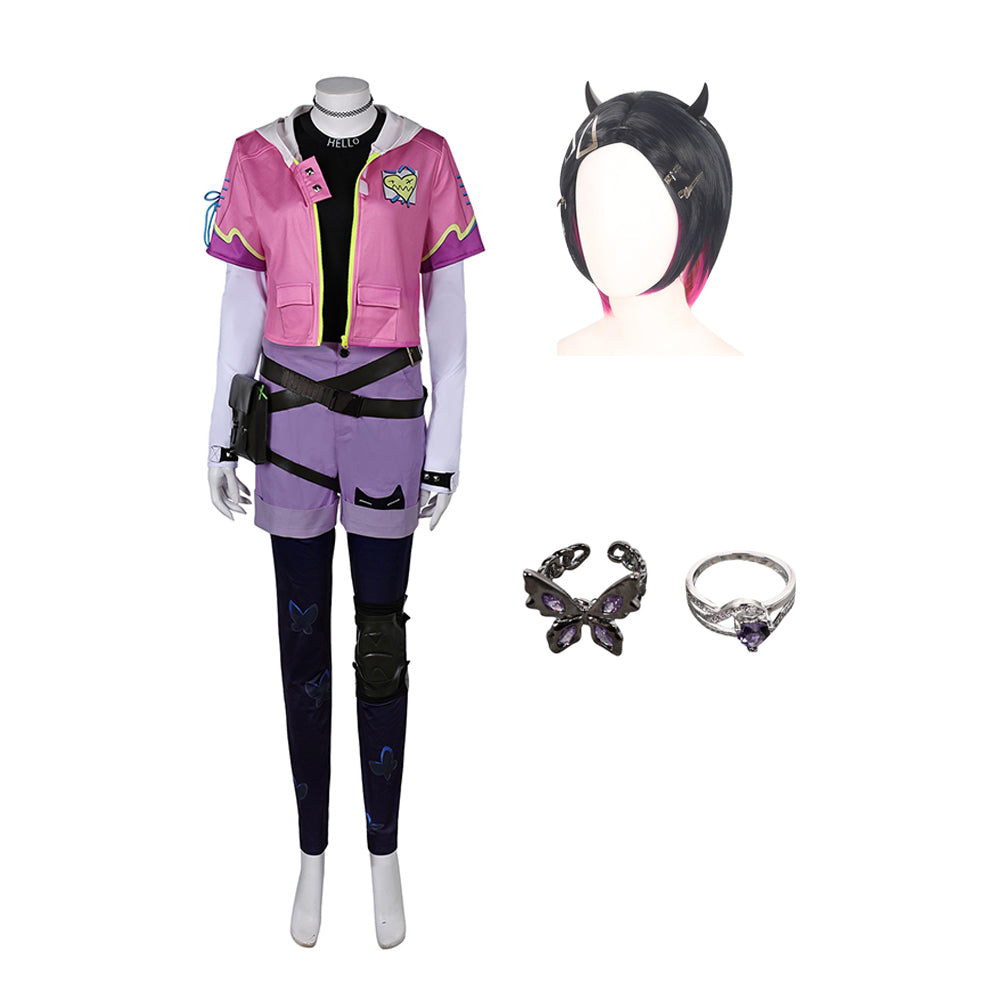 Valorant Clove Cosplay Kostüm Clove Outfits