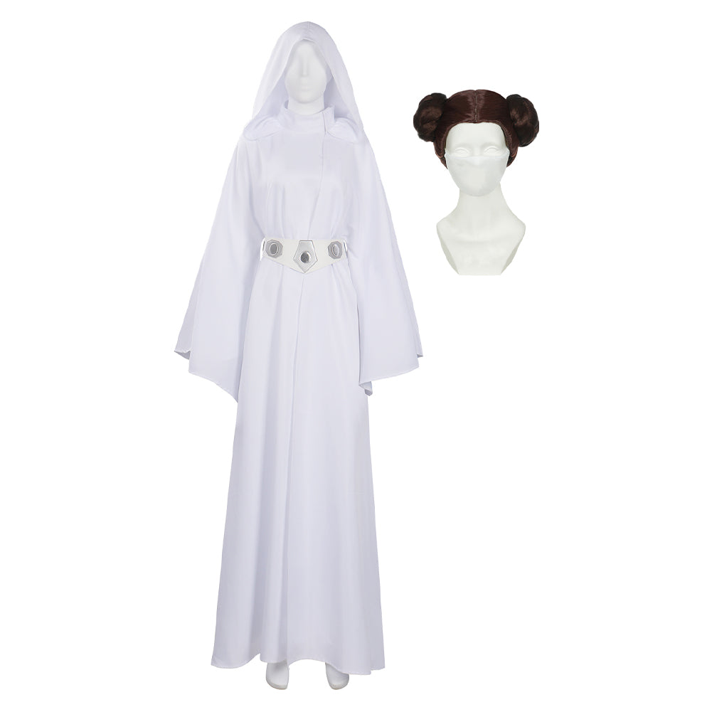 Cosplay Princess Leia Kostüm Outfits Halloween Karneval Kleid