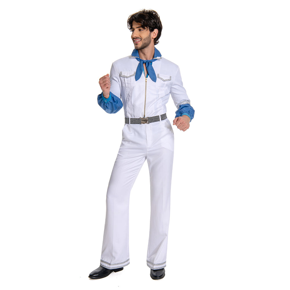 Retro Style 70er Benny Anderson ABBA Cosplay Kostüm Outfits