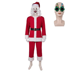 2024 Terrifier The Clown Weihnachtskostüm Cosplay Outfits