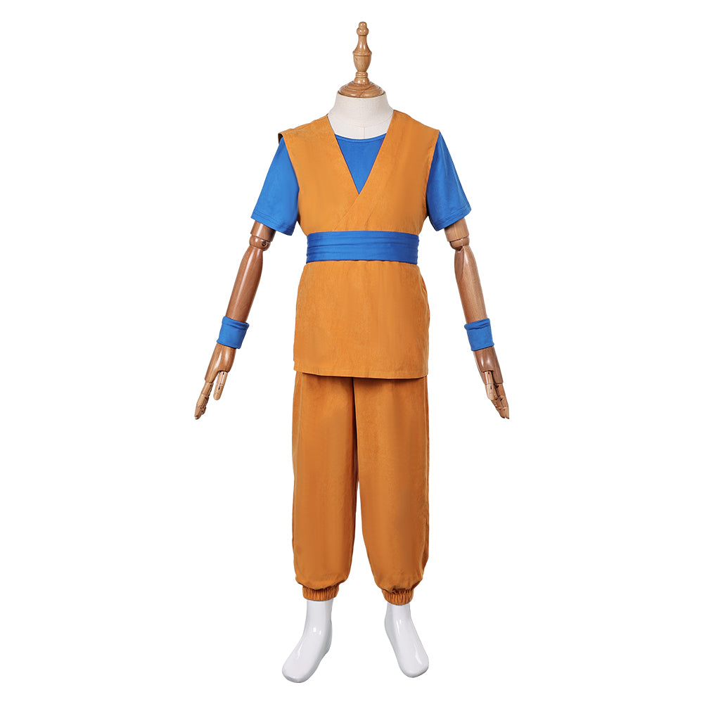 Kinder Dragon Ball Son Goku Kostüm Cosplay Halloween Karneval Outfits