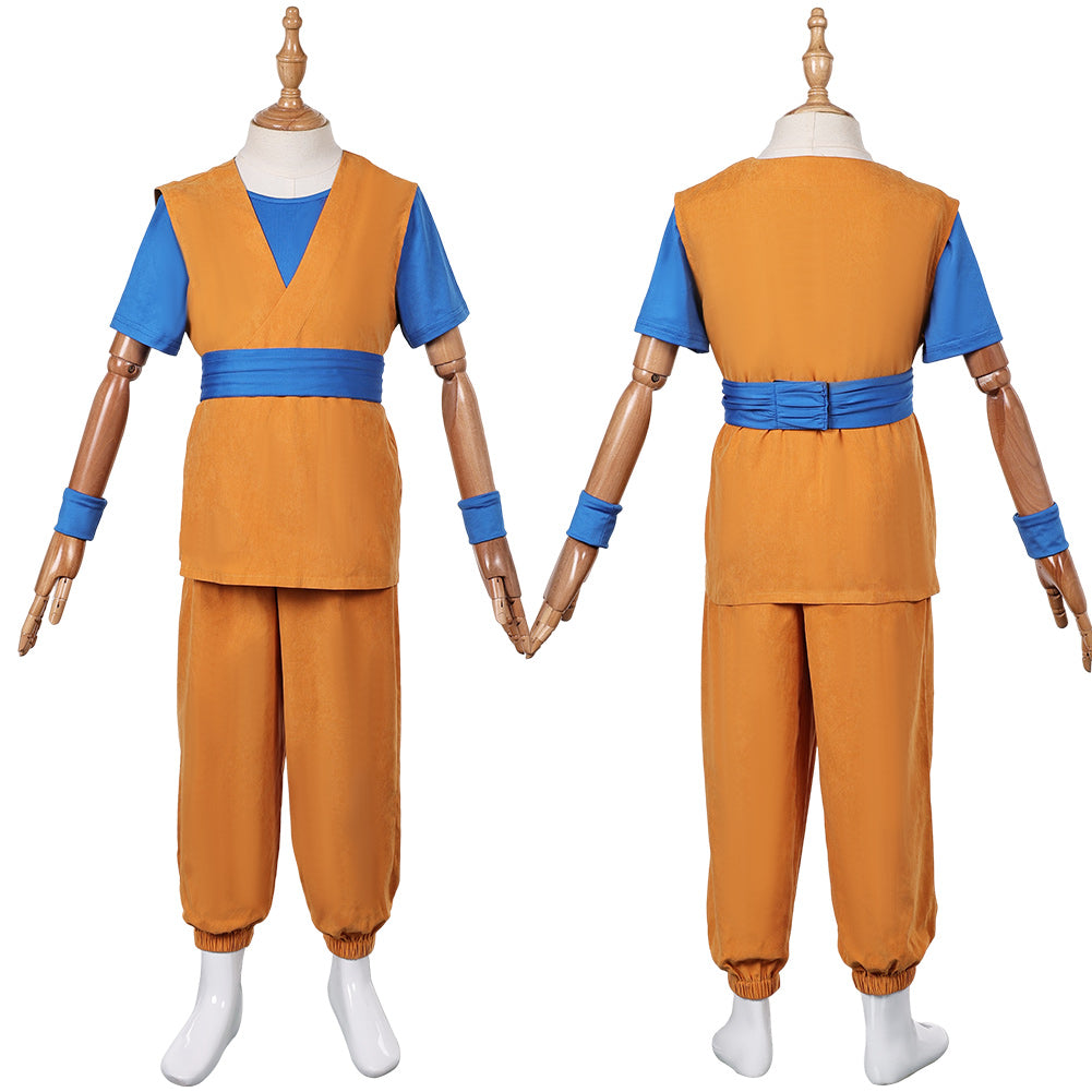 Kinder Dragon Ball Son Goku Kostüm Cosplay Halloween Karneval Outfits