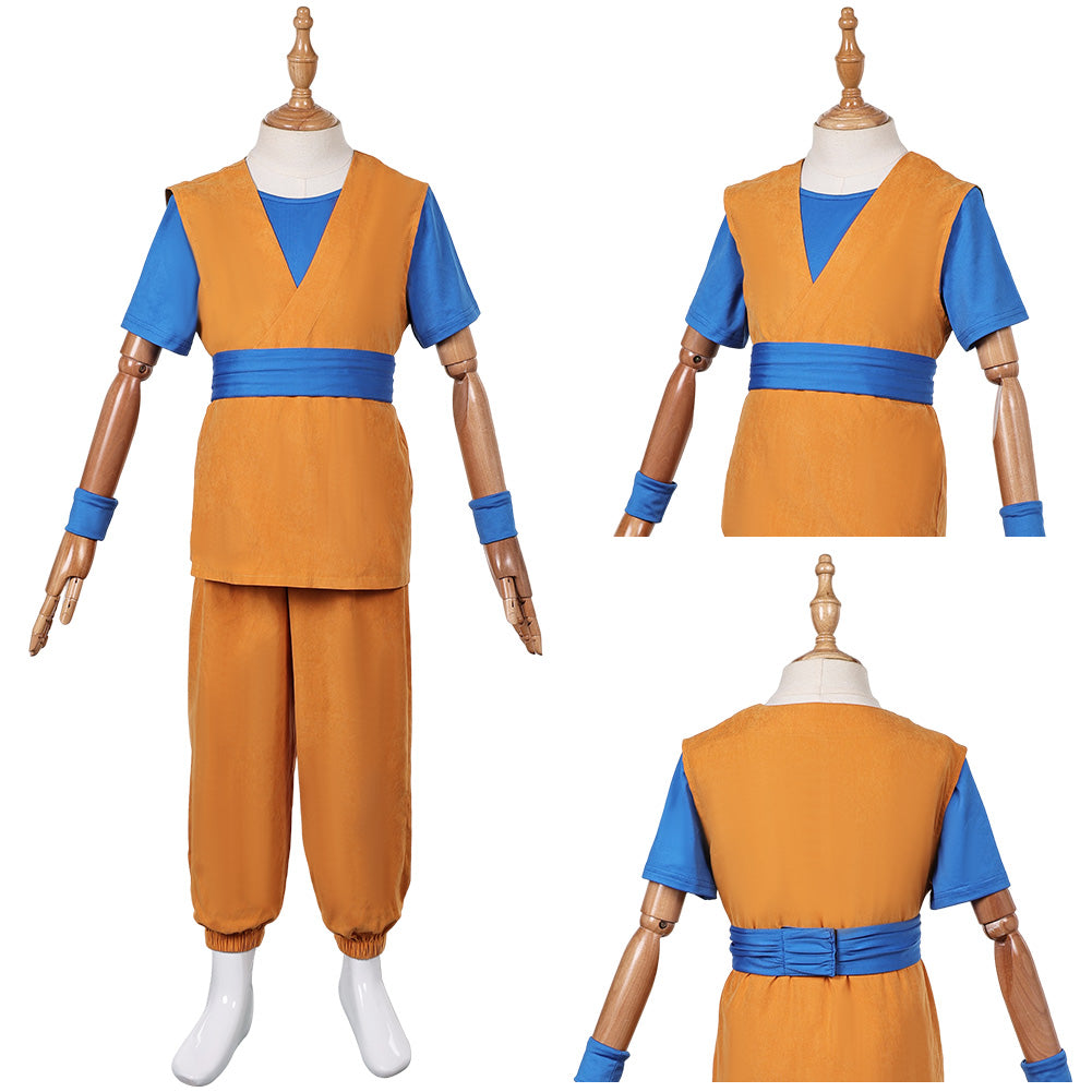 Kinder Dragon Ball Son Goku Kostüm Cosplay Halloween Karneval Outfits