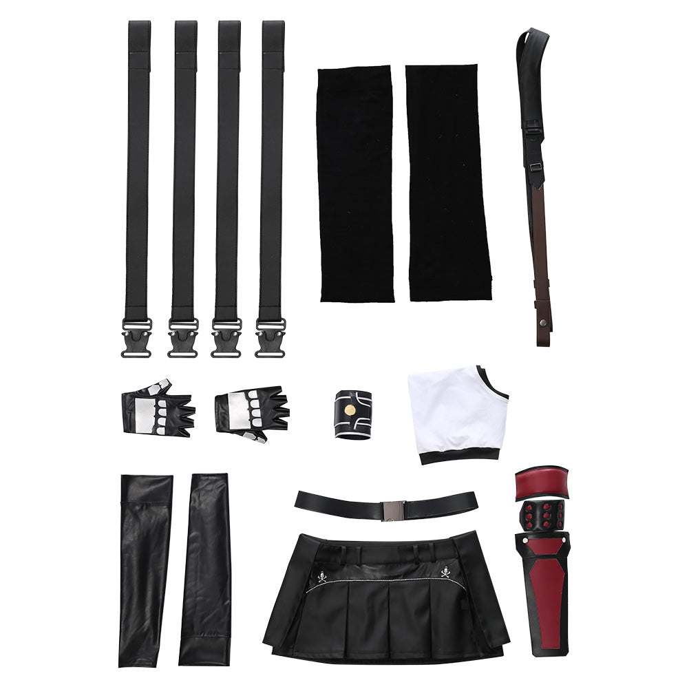 Final Fantasy VII FF7 Tifa Lockhart Cosplay Kostüm Neu