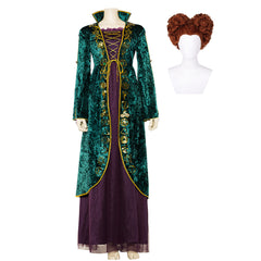 Hocus Pocus Winifred Sanderson Horror Cosplay Kostüm Mittelalter Kostüm