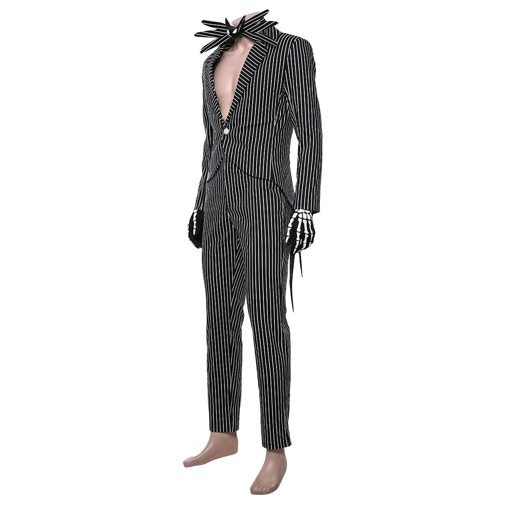 Der Albtraum vor Weihnachten The Nightmare Before Christmas Jack Skellington Cosplay Kostüm