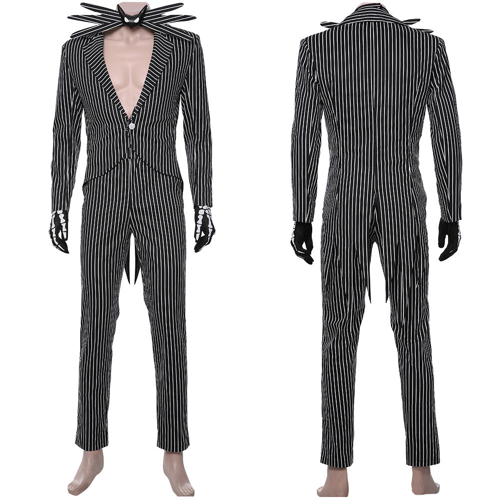 Der Albtraum vor Weihnachten The Nightmare Before Christmas Jack Skellington Cosplay Kostüm