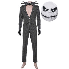 Der Albtraum vor Weihnachten The Nightmare Before Christmas Jack Skellington Cosplay Kostüm