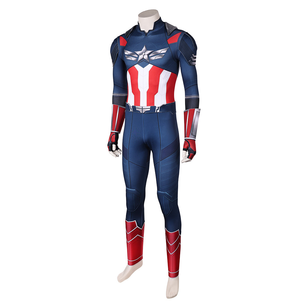 Captain America 2025 Brave New World Sam Wilson Captain America Cosplay Kostüm