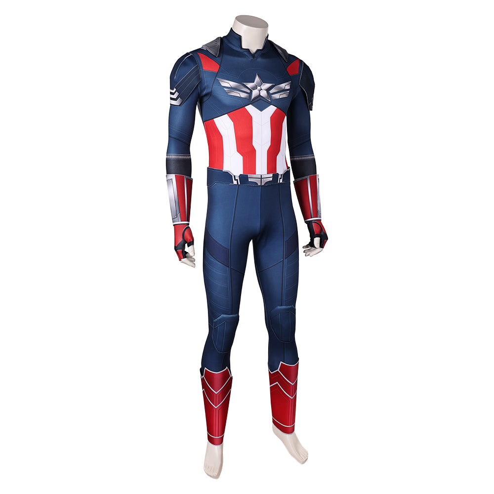 Captain America 2025 Brave New World Sam Wilson Captain America Cosplay Kostüm