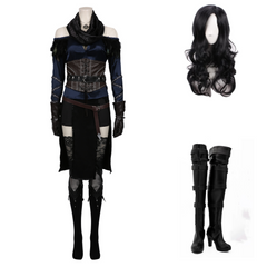 The Witcher 3: Wild Hunt Hexe Yennefer Kostüm Cosplay Halloween Karneval Kostüm