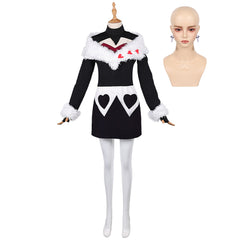 Hazbin Hotel 2025 Velvette schwarz Kostüm Set Velvet Cosplay Outfits