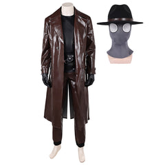 Spider-Noir Ben Reilly Kostüm Set Scarlet Spider Cosplay Outfit