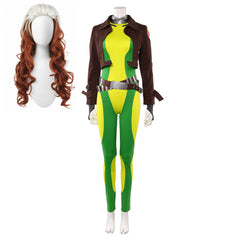 Rogue Marvel Rivals Mrs. X gelb Jumpsuit Cosplay Kostüm