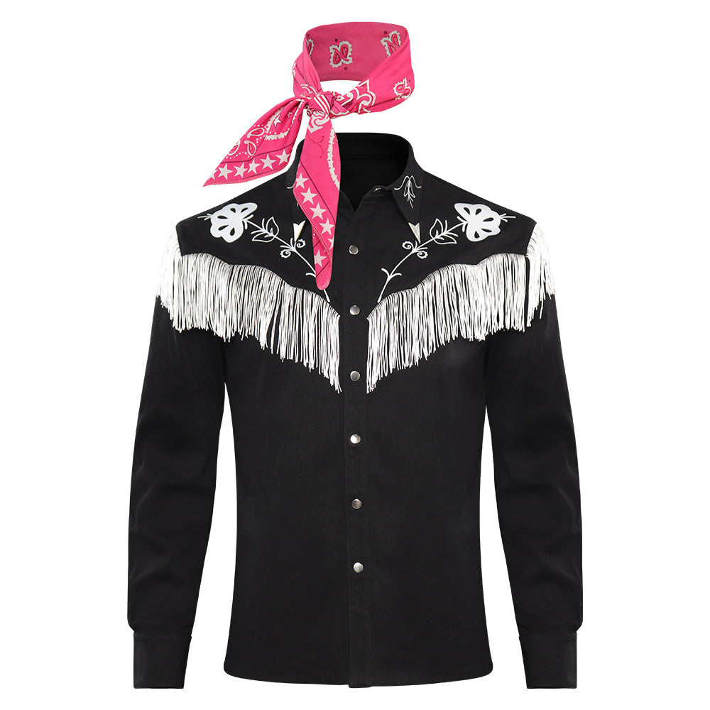 Barbie Ken Cosplay schwarz Cowboy Jacke Halloween Karneval Party Outfits