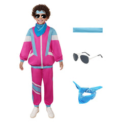 Kinder Hip Hop Kostüm Retro Dance Sportswear Cosplay Kostüm Outfits Halloween Karneval Anzug 80er Jahre Trainingsanzug