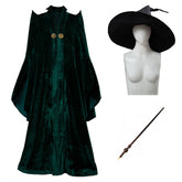 Harry Potter Gryffindor Minerva McGonagall Cosplay Kostüm Set