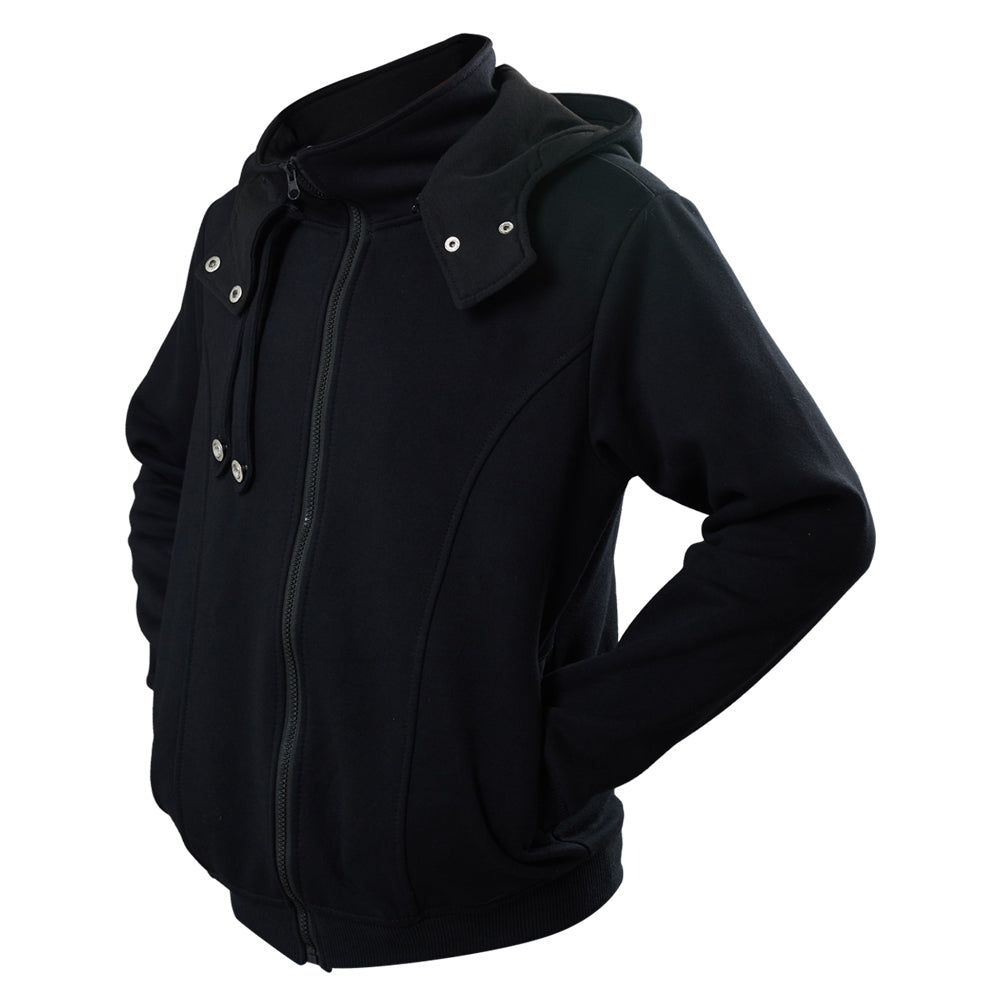 Tokyo Ghoul Kaneki Ken Cosplay Hoodie Pullover mit Reißverschluss Kaputze