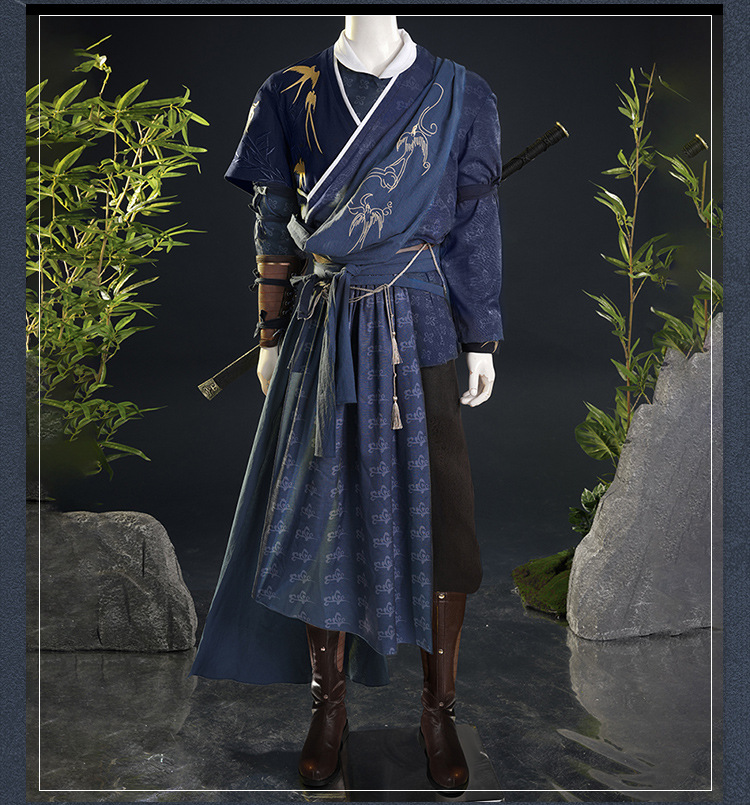 Where Winds Meet Jiang Yan Hanfu WuXia Jiang Wu Lang Kostüm