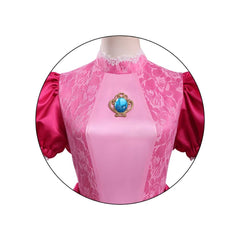 Prinzessin Peach Kleid The Super Mario Bros. Movie Peach Kostüm Outfits