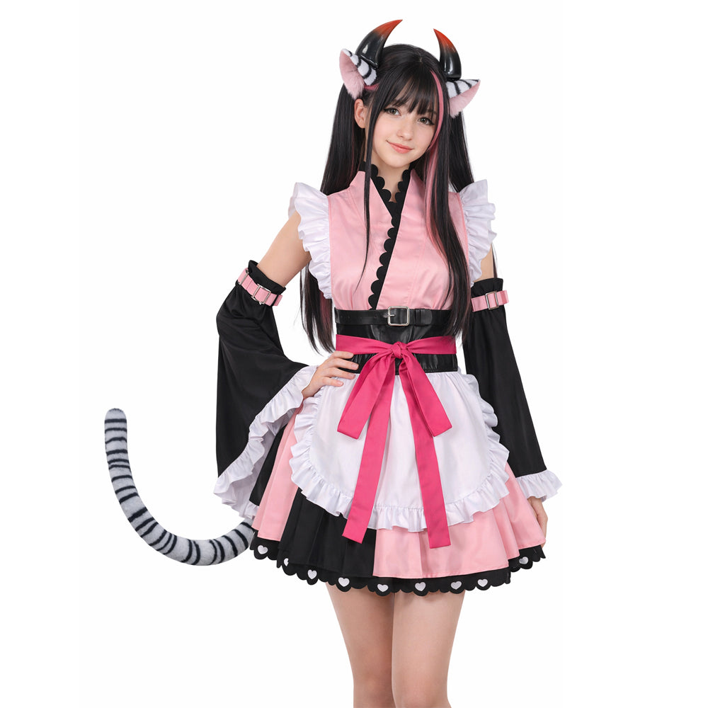 Noi Komazawa rosa Uniform Cosmic Princess Kaguya Noi Cosplay Outfit