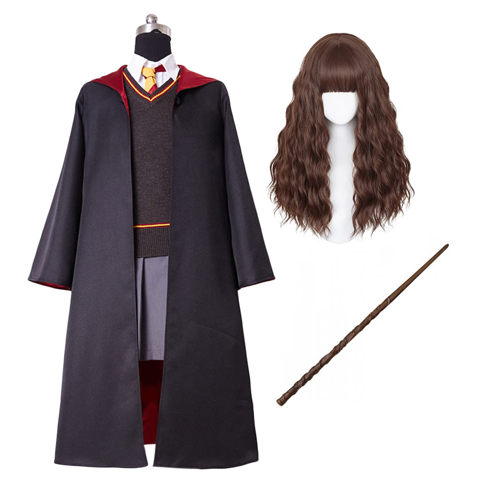 Kinder Mädchen Harry Potter Gryffindor Hermione Granger Hermine granger Kostüm