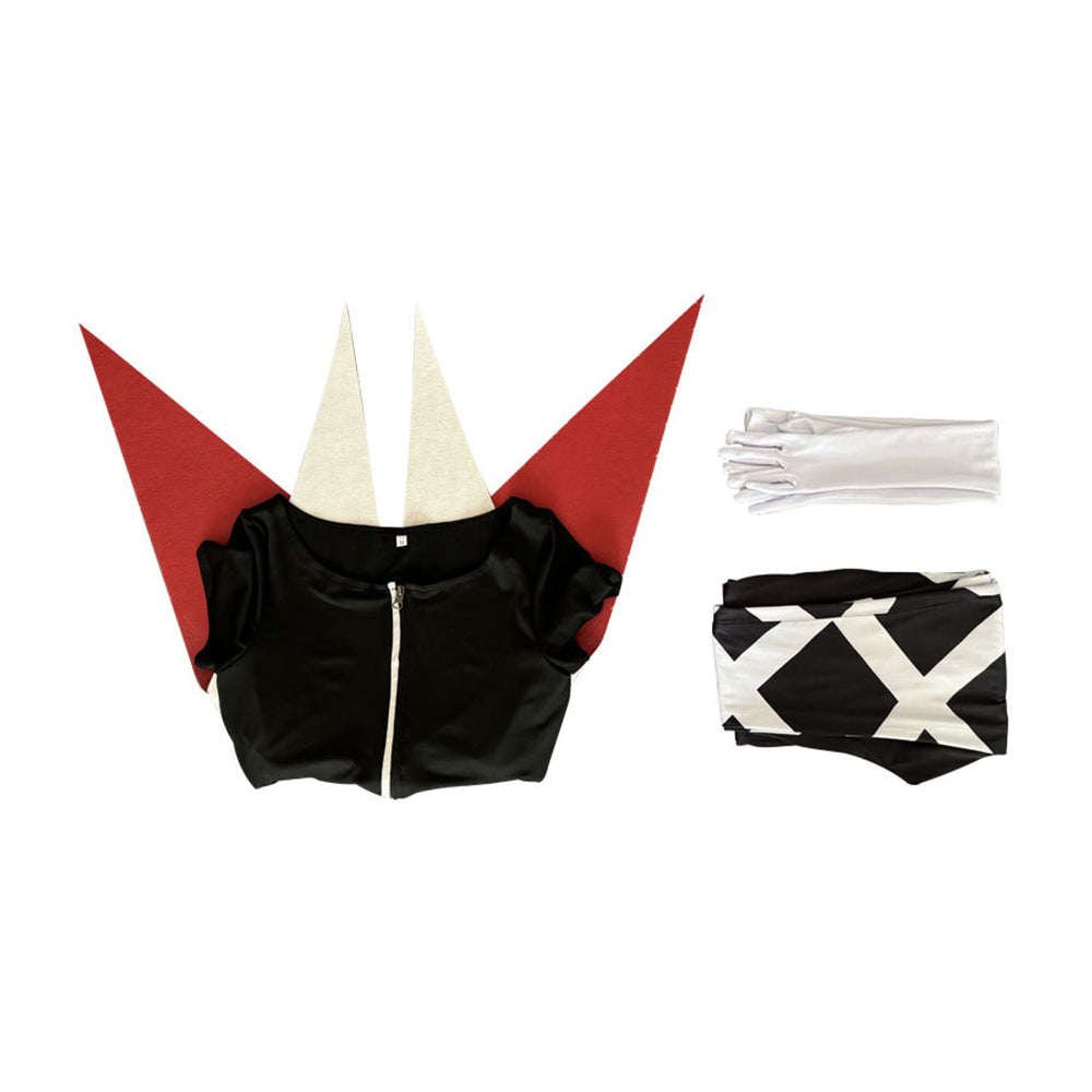 Hazbin Hotel Carmilla Carmine Kostüm Cosplay Kostüm